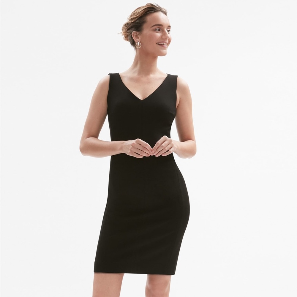 Rachel Dress—Textured Ponte